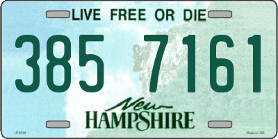 NH license plate 3857161