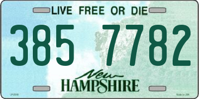 NH license plate 3857782