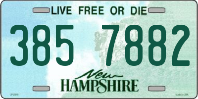 NH license plate 3857882