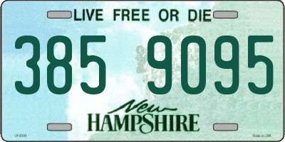 NH license plate 3859095