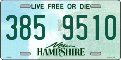 NH license plate 3859510