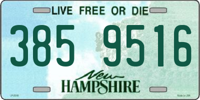 NH license plate 3859516