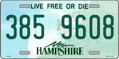 NH license plate 3859608