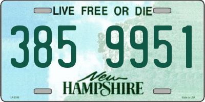 NH license plate 3859951