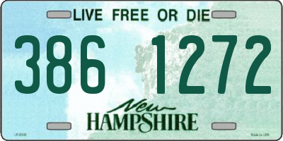 NH license plate 3861272