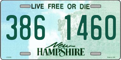 NH license plate 3861460
