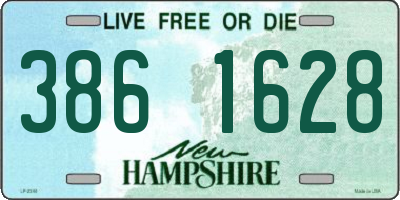 NH license plate 3861628