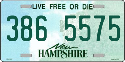 NH license plate 3865575