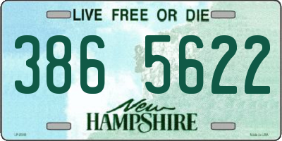 NH license plate 3865622