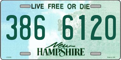 NH license plate 3866120