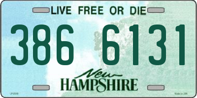 NH license plate 3866131