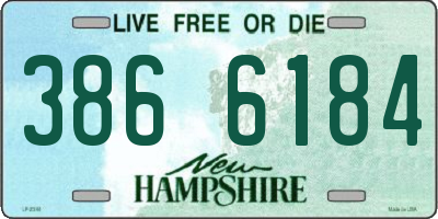 NH license plate 3866184