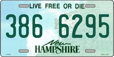NH license plate 3866295
