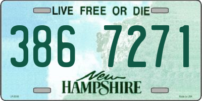 NH license plate 3867271