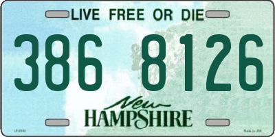 NH license plate 3868126