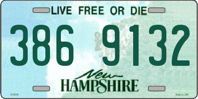 NH license plate 3869132
