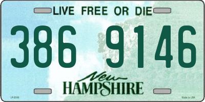 NH license plate 3869146