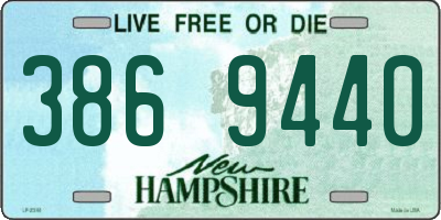NH license plate 3869440