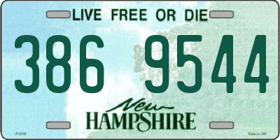 NH license plate 3869544