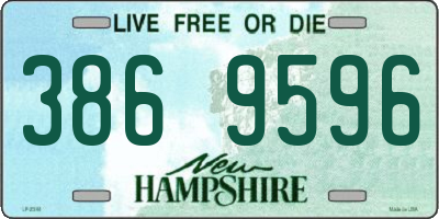 NH license plate 3869596