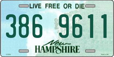 NH license plate 3869611