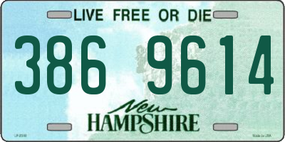 NH license plate 3869614