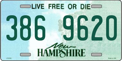 NH license plate 3869620
