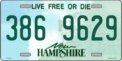 NH license plate 3869629