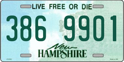 NH license plate 3869901