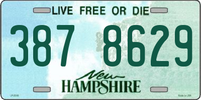 NH license plate 3878629