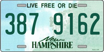 NH license plate 3879162