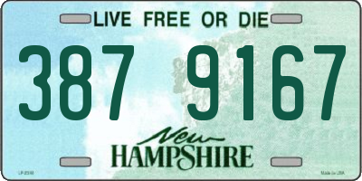 NH license plate 3879167