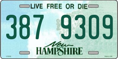 NH license plate 3879309