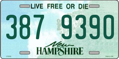 NH license plate 3879390