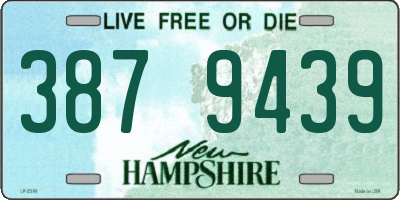 NH license plate 3879439