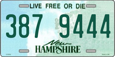 NH license plate 3879444