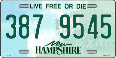 NH license plate 3879545