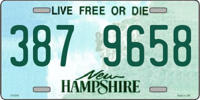 NH license plate 3879658