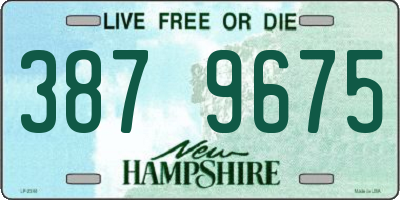 NH license plate 3879675