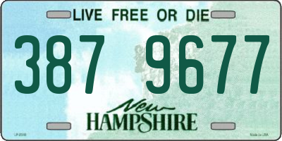 NH license plate 3879677