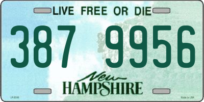 NH license plate 3879956
