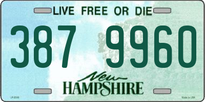 NH license plate 3879960