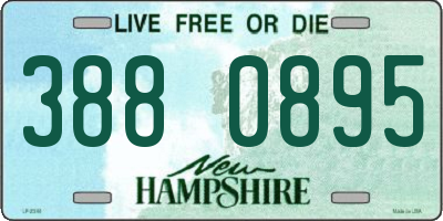NH license plate 3880895