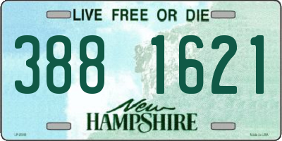 NH license plate 3881621