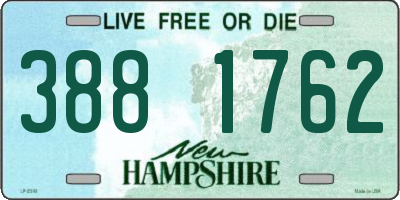 NH license plate 3881762