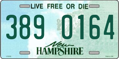 NH license plate 3890164