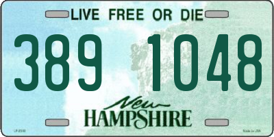 NH license plate 3891048