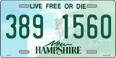 NH license plate 3891560