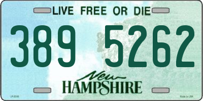 NH license plate 3895262