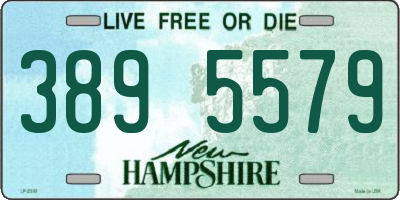 NH license plate 3895579